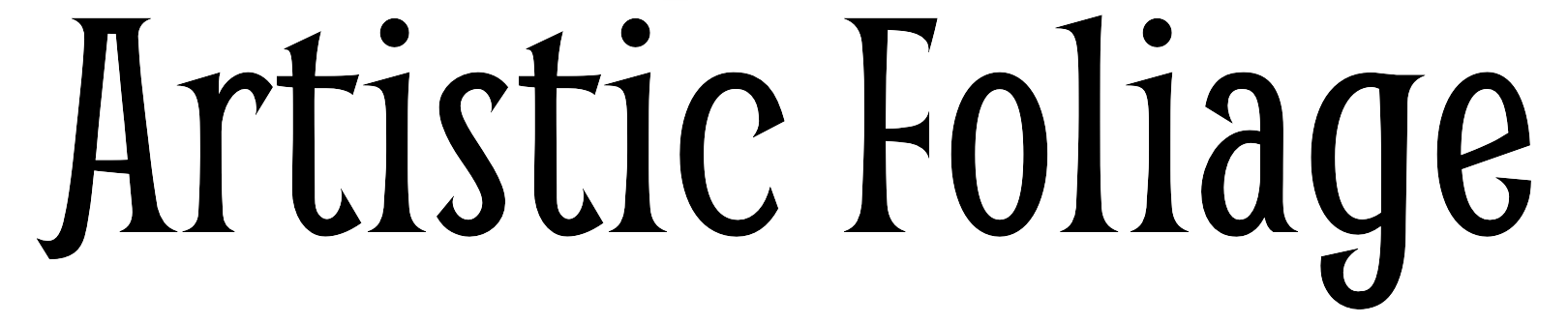 Artistic Foliage Logo