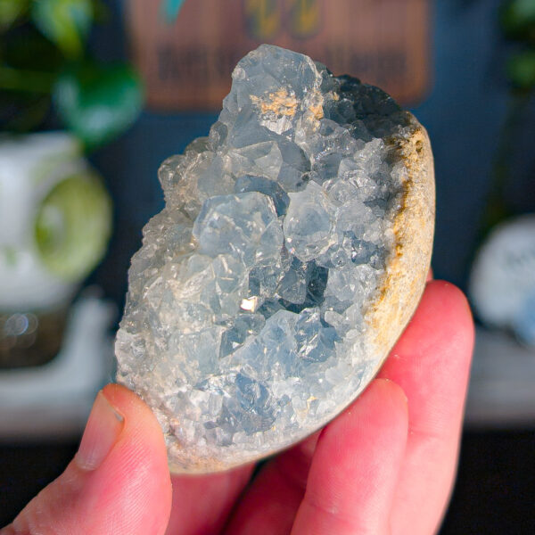 Raw Celestite Crystal Clusters