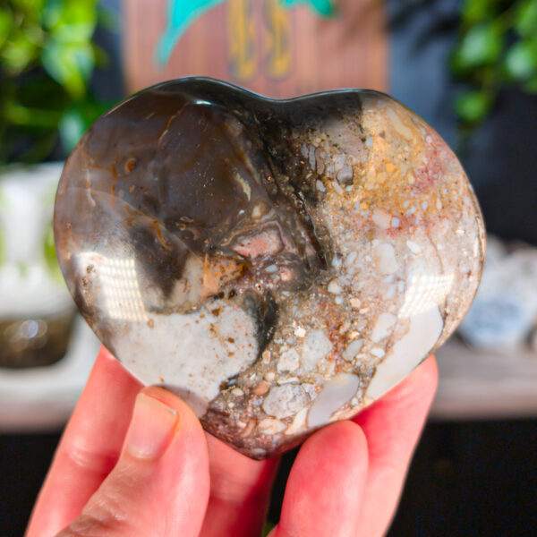 Ocean Jasper Heart