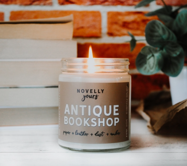 Antique Bookshop Candle