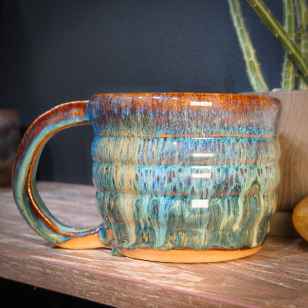 Big Drippy Blue Mug (16oz) - Image 2