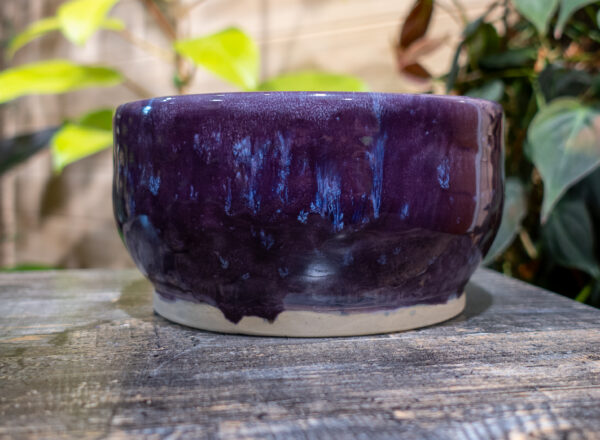 Twilight Speckle Deep Purple Bowl - Image 2