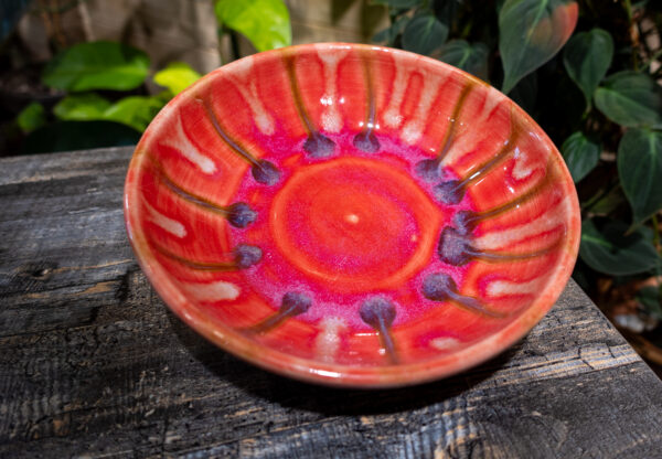 Crimson Cascade Pooling Bowl