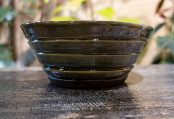 Seaweed Stripe Textured Bowl - Image 2