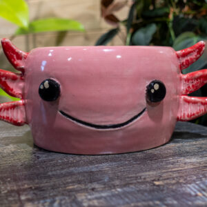 Axolotl Smile Pink Mug (8 oz)