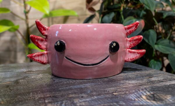 Axolotl Smile Pink Mug (8 oz)