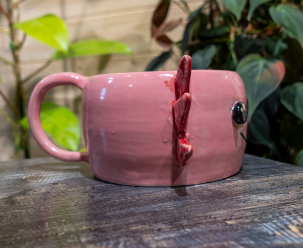 Axolotl Smile Pink Mug (8 oz) - Image 3