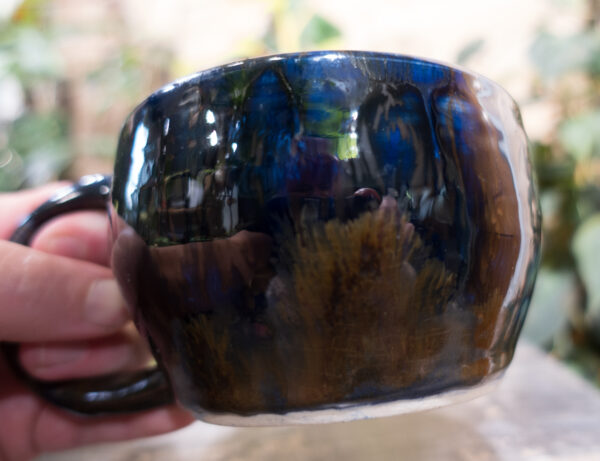 Stardust Sapphire Swirl Mug (12 oz) - Image 4