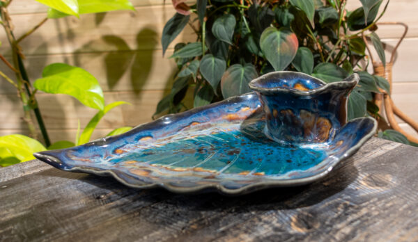 Coastal Drift Begonia Serving Plate - Image 3