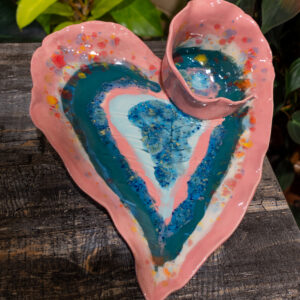 Confetti Bloom Begonia Serving Plate