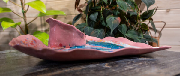 Confetti Bloom Begonia Serving Plate - Image 2