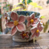 Cherry Blossom Ombre Vase - Image 2