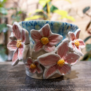 Cherry Blossom Ombre Vase