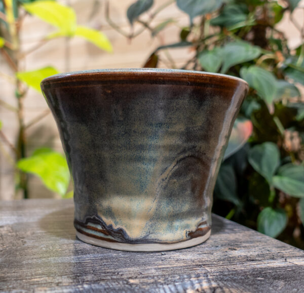Flowing Ribbons Tapered Vase